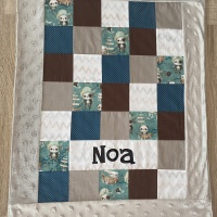 Couverture Bébé Personnalisable : Panda